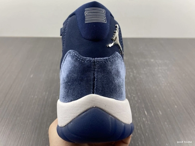Rep Air Velvet AR0715-441 Jordan Midnight WMNS 11 Navy 0727